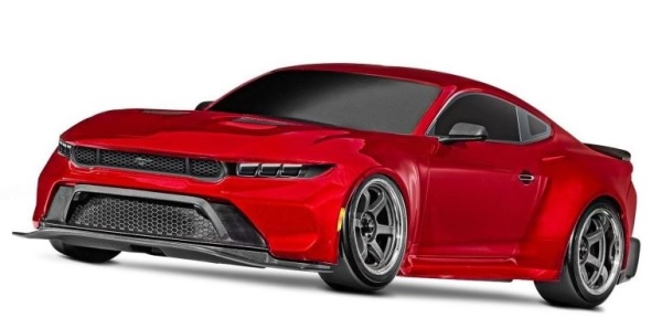 TRX105237-4-RED TRAXXAS 4-TEC Ford Mustang rot 1/10 Drift RTR Brushed